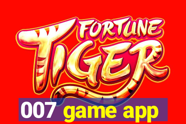 007 game app